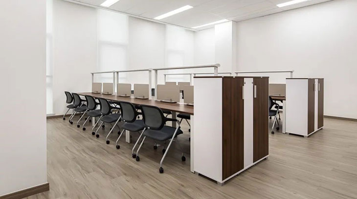 圣奥为上海交通大学环境科学与工程学院设计舒适型阅览空间实拍图